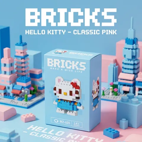 BRICKS Hello Kitty – Mavi