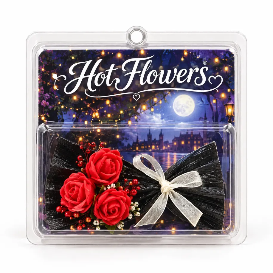 Hot Flowers – Gece Kırmızısı